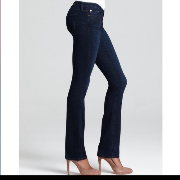 AG The Ballad Slim Boot Cut Dark Wash Jeans - Picture 3 of 7